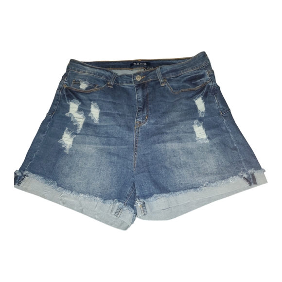 S.o.n.g Jeans Shorts - Picture 3 of 7